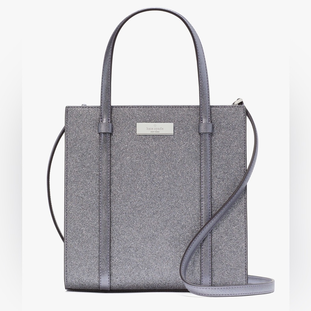 Kate Spade Gray Crossbody Bag with Modern Design